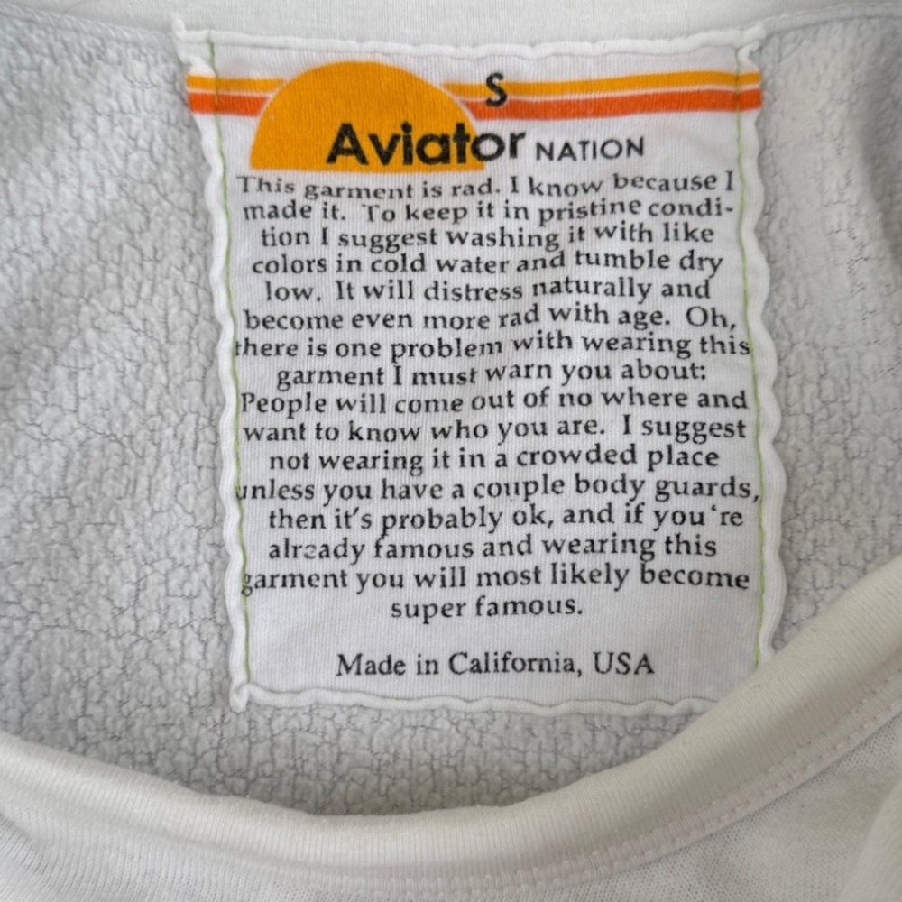 Aviator Nation Seven Stripe Rainbow Sweatsuit Set - Picture 7 of 11